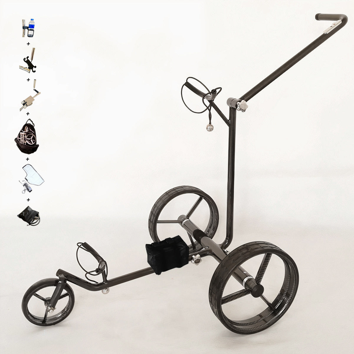 chariot de golf pour golf suisse en carbone électrique PHENOM-1800