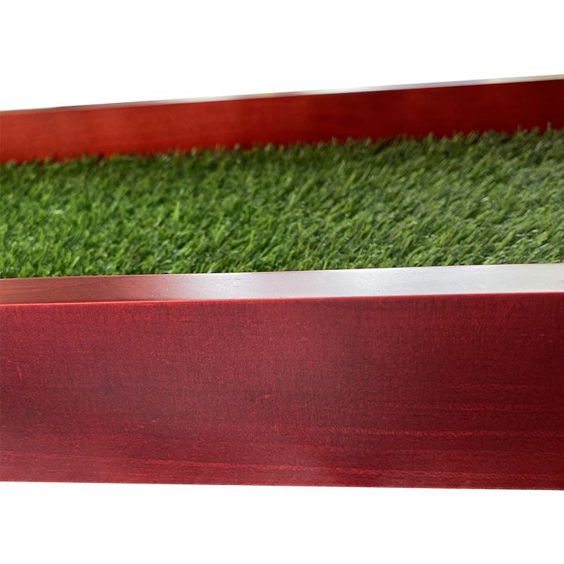 Support de club de golf en bois massif