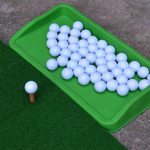 Golf ball tray