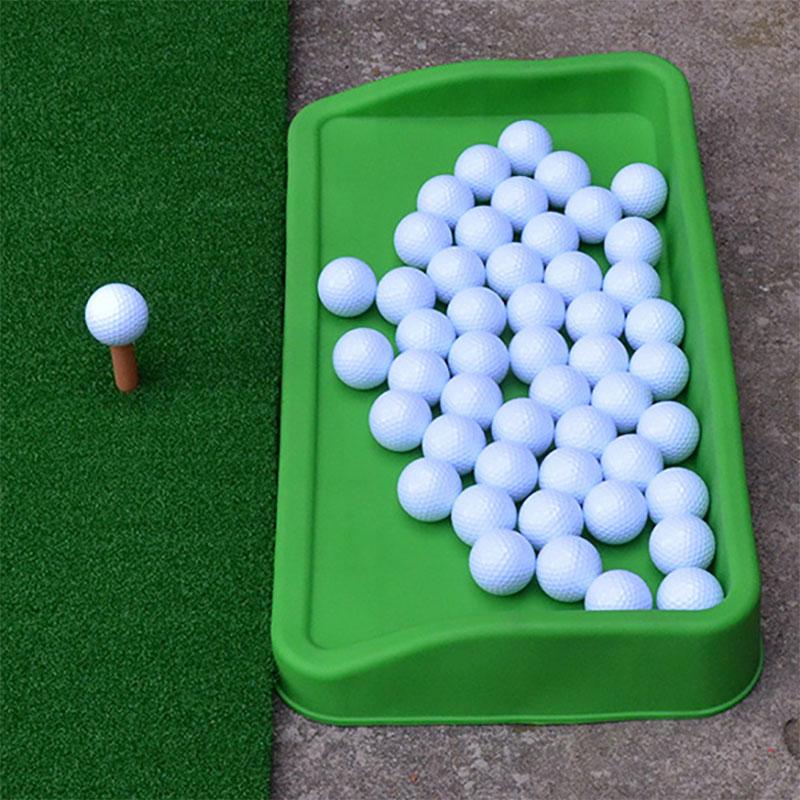 Golf ball tray