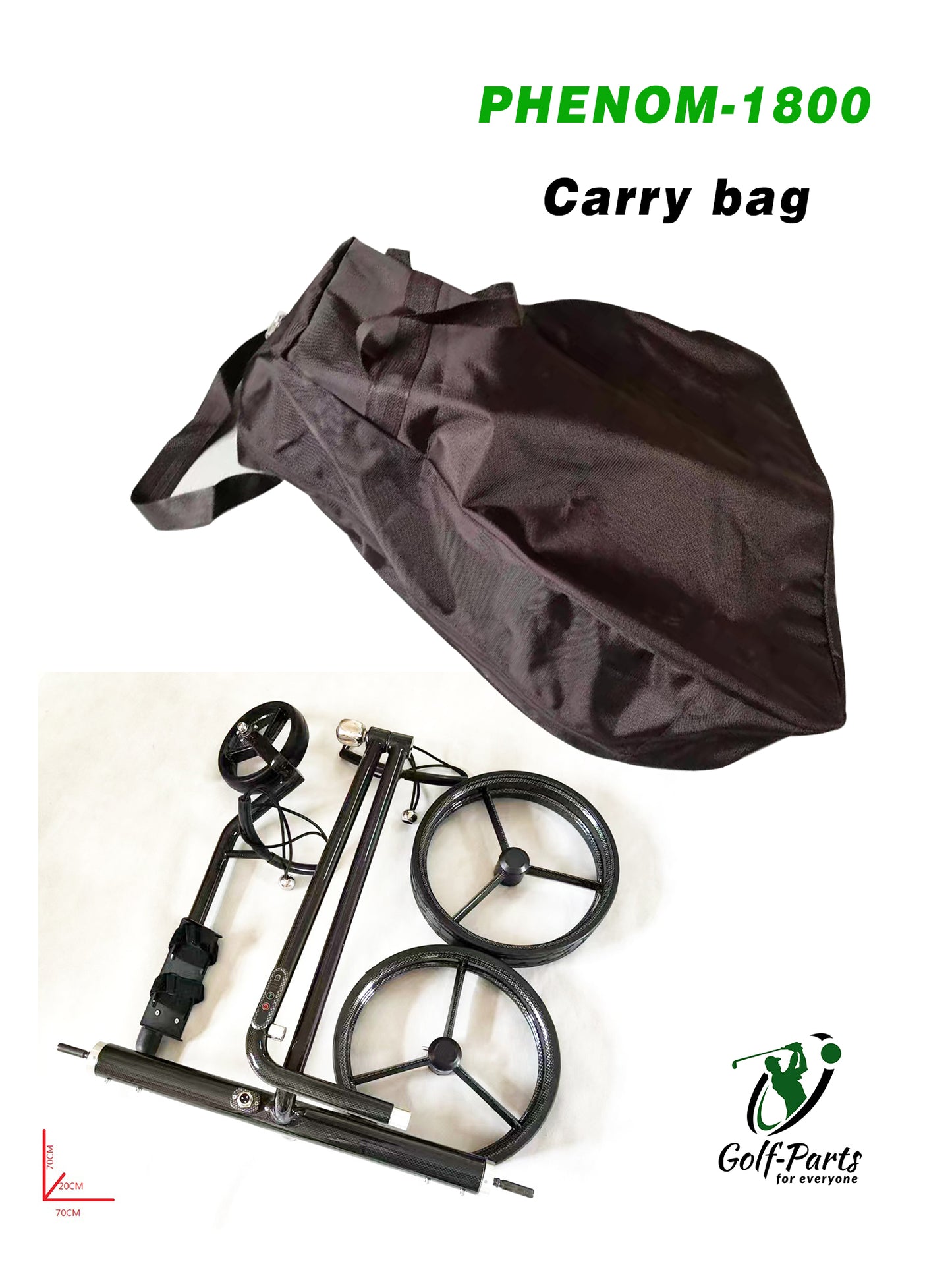 sac de transport pour caddie golf dans la catégorie matériel de golf