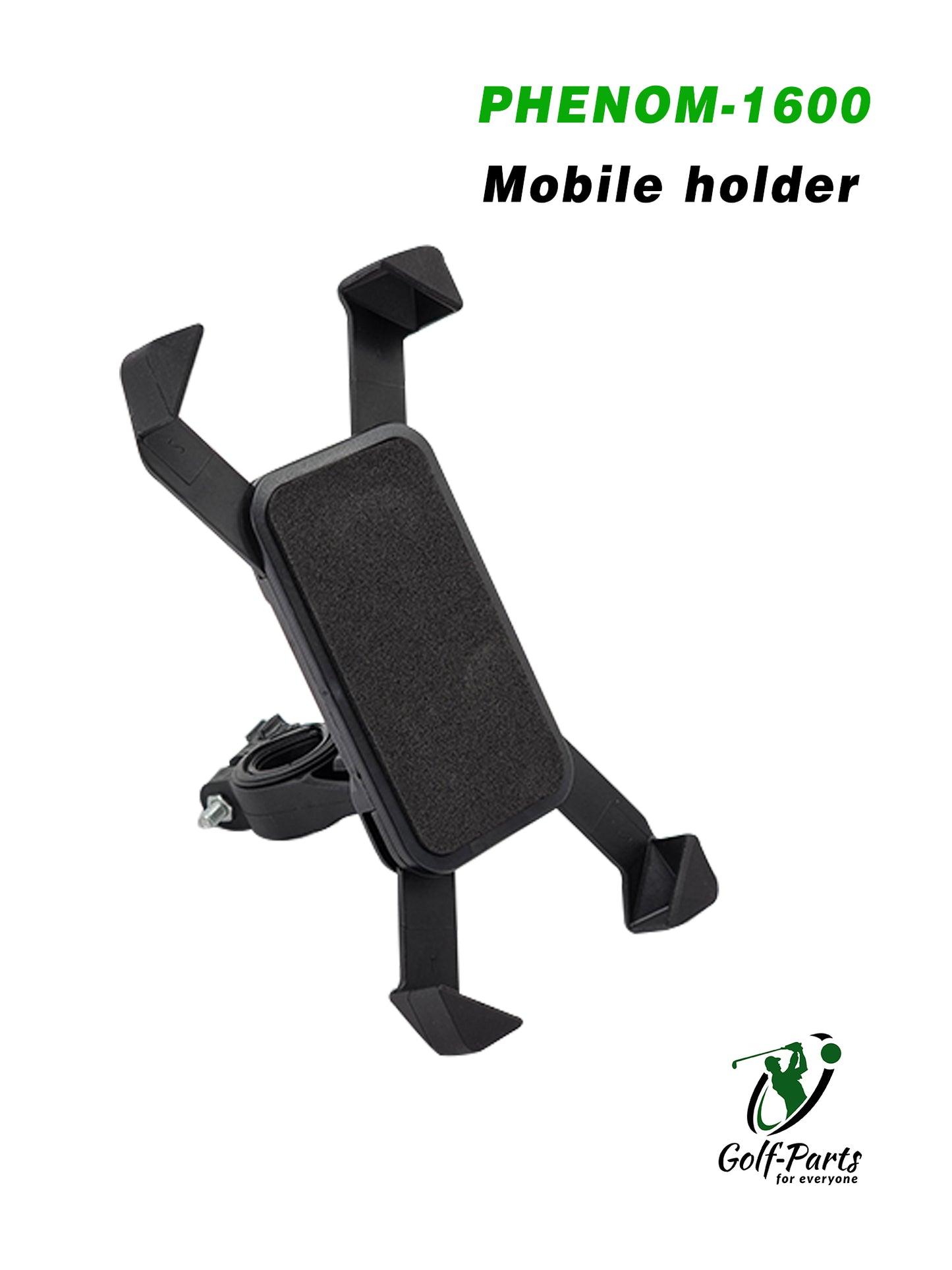 Porte téléphone pour caddie golf et golf suisse