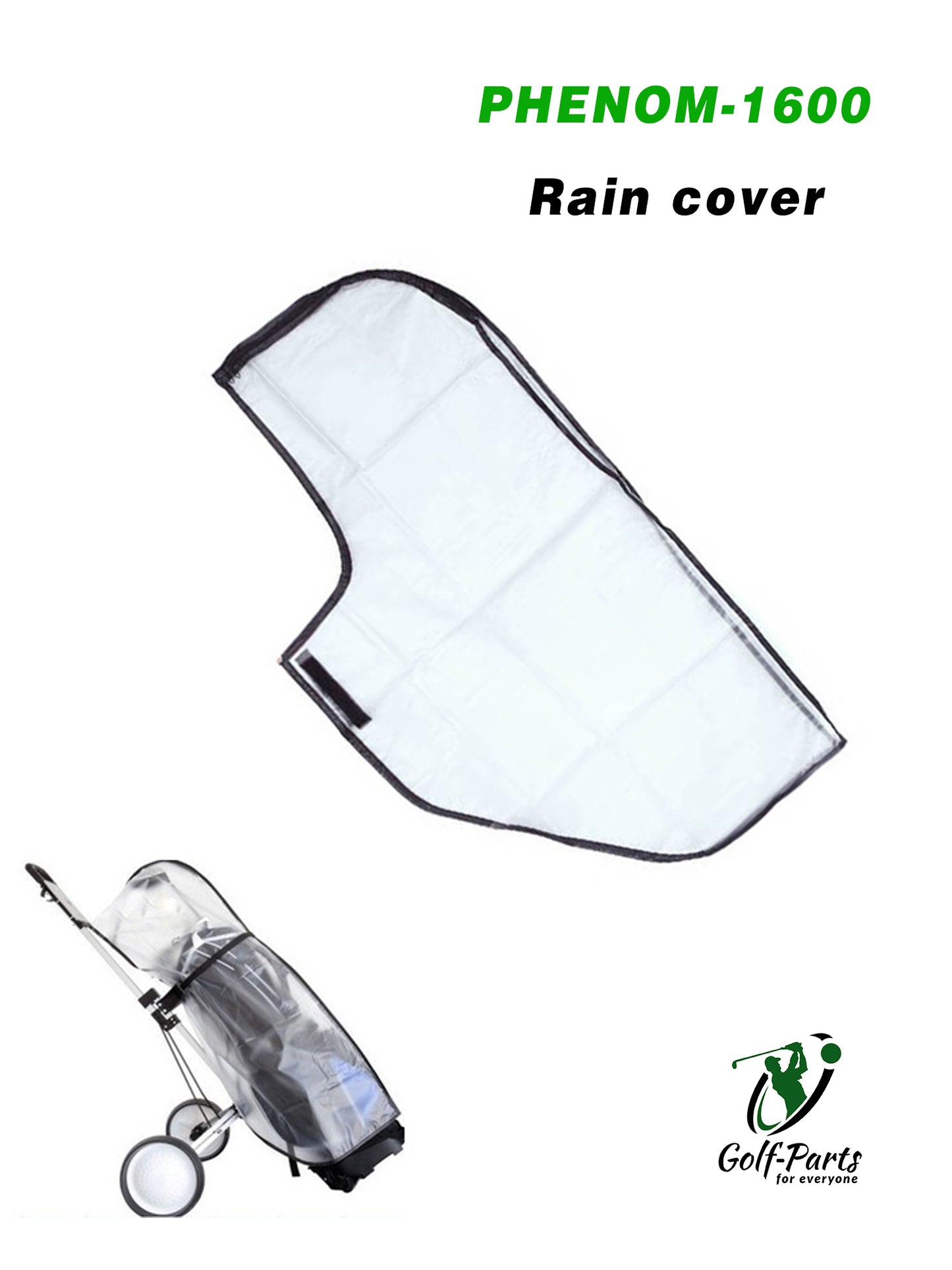 Protection pluie pour caddie golf dans la catégorie matériel de golf