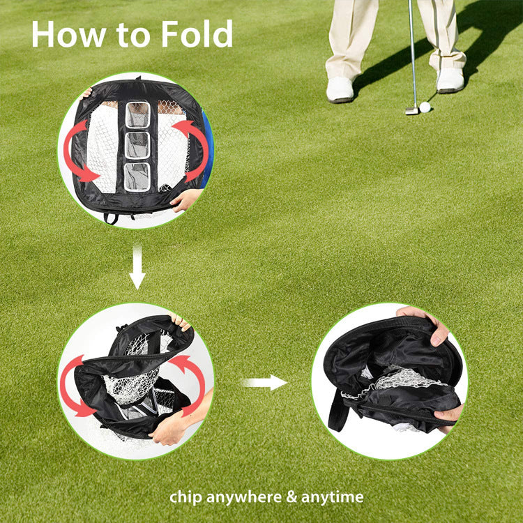 Filets de practice de golf pliants